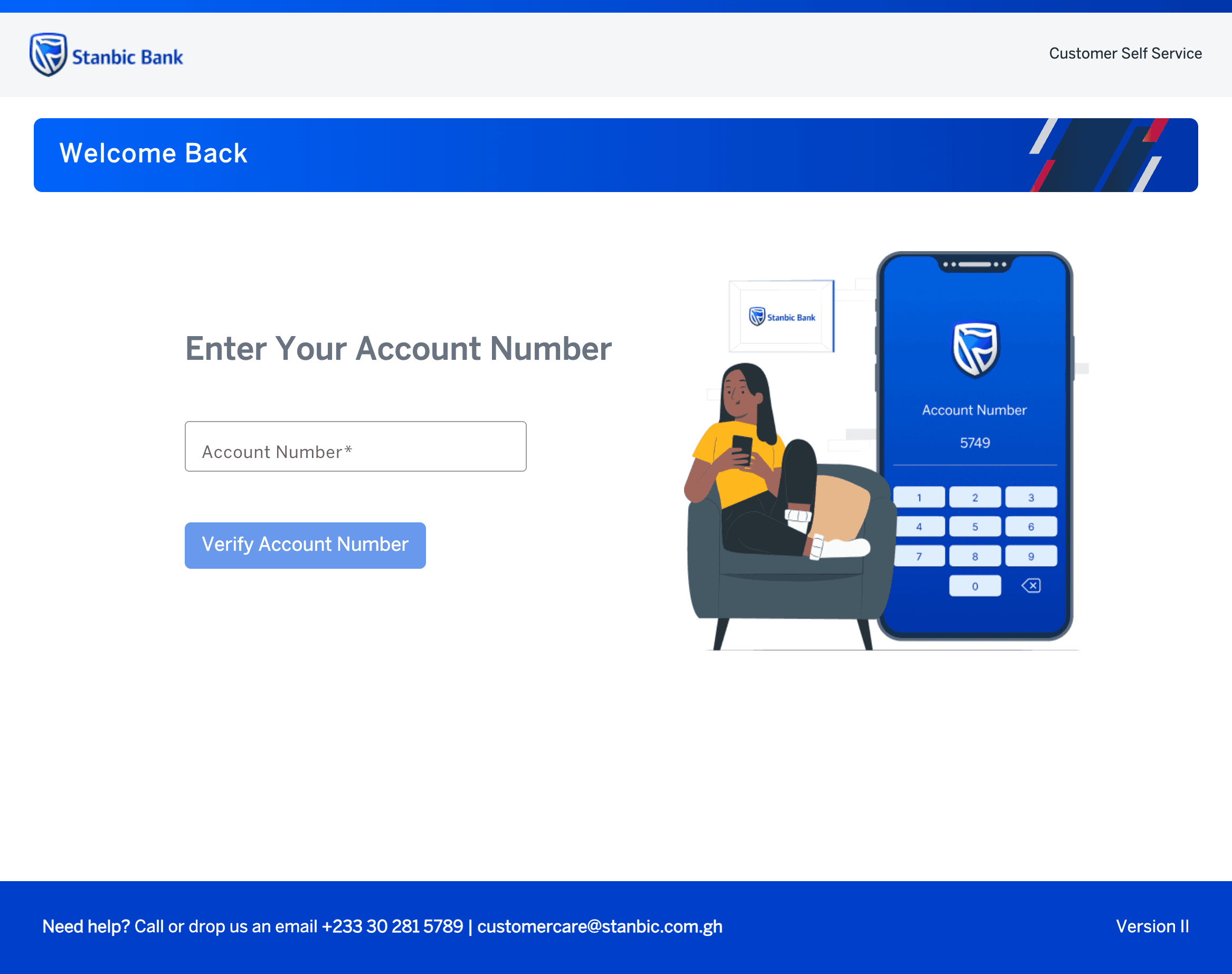 Stanbic Bank Portal Homepage