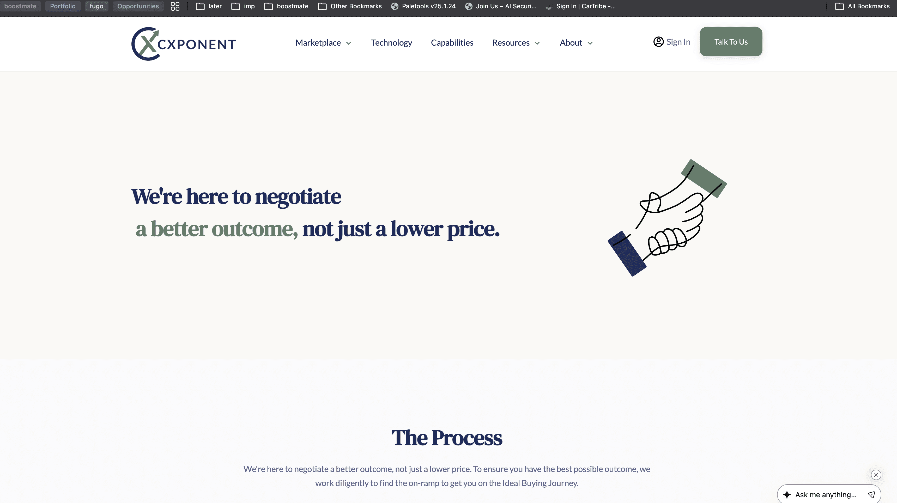 CXponent Web Process